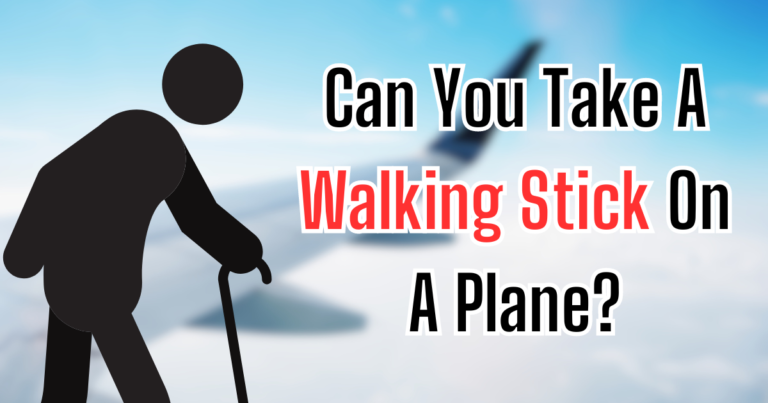 Can You Take A Walking Stick On A Plane