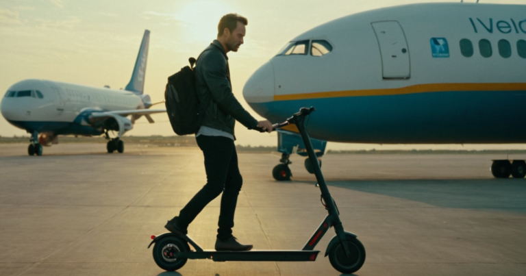 Can You Take An Electric Scooter On A Plane?