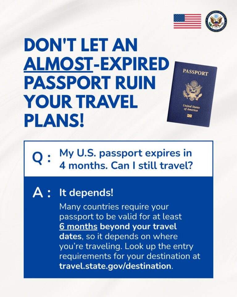 Passport Expiry Rules: Why Your Travel Document Needs at Least 6 Months of Validity Explained