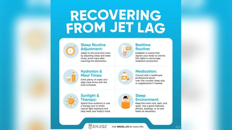 How to Get Over Jet Lag Quickly